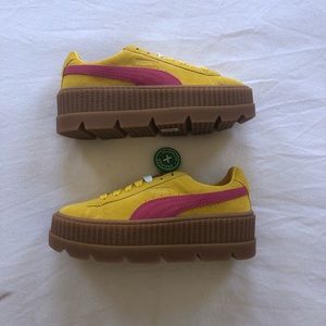 Puma Cleated Creeper Rihanna Fenty Suede Lemon